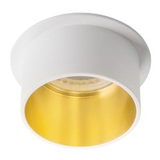 Точечный светильник с арматурой белого цвета, металлическими плафонами KANLUX 27323