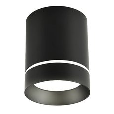 Точечный светильник с арматурой чёрного цвета, металлическими плафонами Favourite 3063-1C