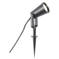 Светильник для уличного освещения с арматурой чёрного цвета, металлическими плафонами Favourite 4033-1T