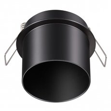 Точечный светильник с металлическими плафонами чёрного цвета Novotech 370935