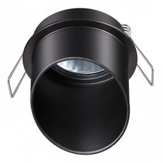 Точечный светильник с арматурой чёрного цвета Novotech 370939