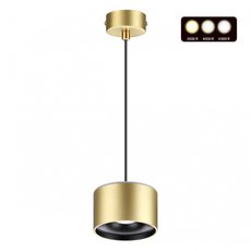 Светильник с металлическими плафонами бронзы цвета Novotech 358969