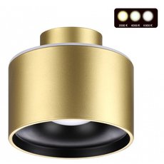 Точечный светильник с арматурой бронзы цвета, плафонами бронзы цвета Novotech 358972