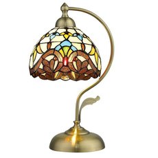 Настольная лампа с арматурой бронзы цвета, стеклянными плафонами Svetresurs 830-804-01