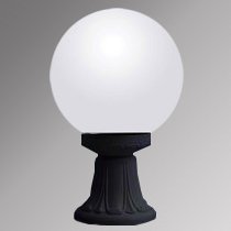 Светильник для уличного освещения с арматурой чёрного цвета Fumagalli G25.110.000.AYE27