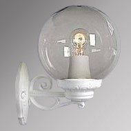Светильник для уличного освещения с арматурой белого цвета Fumagalli G25.131.000.WXE27