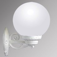 Светильник для уличного освещения с арматурой белого цвета, пластиковыми плафонами Fumagalli G25.131.000.WYE27