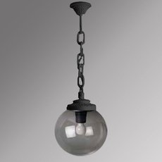 Светильник для уличного освещения с арматурой чёрного цвета Fumagalli G25.120.000.AZE27