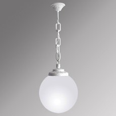 Светильник для уличного освещения с арматурой белого цвета Fumagalli G25.120.000.WYE27