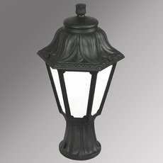 Светильник для уличного освещения с арматурой чёрного цвета, пластиковыми плафонами Fumagalli E22.110.000.AYE27
