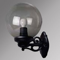 Светильник для уличного освещения с арматурой чёрного цвета Fumagalli G30.131.000.AZE27