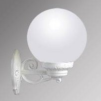 Светильник для уличного освещения с арматурой белого цвета Fumagalli G30.131.000.WYE27