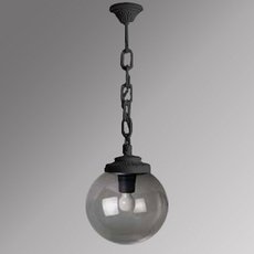 Светильник для уличного освещения с арматурой чёрного цвета Fumagalli G30.120.000.AZE27