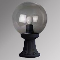 Светильник для уличного освещения с арматурой чёрного цвета, пластиковыми плафонами Fumagalli G30.111.000.AZE27