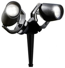 Светильник для уличного освещения с арматурой чёрного цвета, пластиковыми плафонами Fumagalli 3M1.001.000.AXU2L