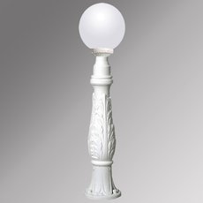 Светильник для уличного освещения с арматурой белого цвета, пластиковыми плафонами Fumagalli G25.162.000.WYE27