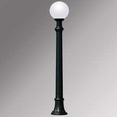 Светильник для уличного освещения с арматурой чёрного цвета, пластиковыми плафонами Fumagalli G25.163.000.AYE27
