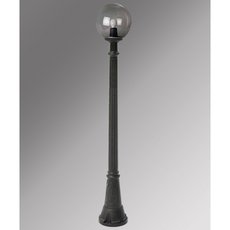 Светильник для уличного освещения с арматурой чёрного цвета, пластиковыми плафонами Fumagalli G25.158.000.AZE27