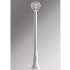 Светильник для уличного освещения с арматурой белого цвета, пластиковыми плафонами Fumagalli G25.158.000.WXE27