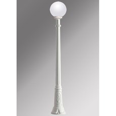 Светильник для уличного освещения с арматурой белого цвета, плафонами белого цвета Fumagalli G25.158.000.WYE27
