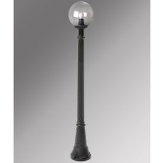 Светильник для уличного освещения с арматурой чёрного цвета, пластиковыми плафонами Fumagalli G30.158.000.AXE27