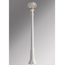Светильник для уличного освещения с арматурой белого цвета, пластиковыми плафонами Fumagalli G30.158.000.WZE27