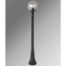 Светильник для уличного освещения с арматурой чёрного цвета, пластиковыми плафонами Fumagalli G25.156.000.AXE27
