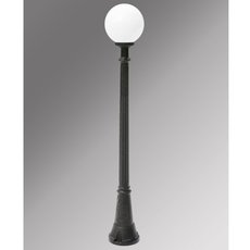 Светильник для уличного освещения с арматурой чёрного цвета, пластиковыми плафонами Fumagalli G25.156.000.AYE27