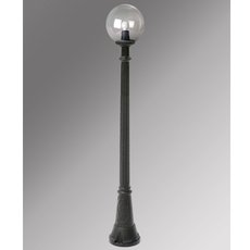 Светильник для уличного освещения с арматурой чёрного цвета, пластиковыми плафонами Fumagalli G30.156.000.AXE27