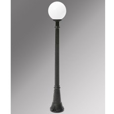 Светильник для уличного освещения с арматурой чёрного цвета, пластиковыми плафонами Fumagalli G30.156.000.AYE27
