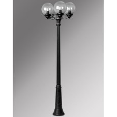 Светильник для уличного освещения с пластиковыми плафонами прозрачного цвета Fumagalli G25.157.S30.AXE27