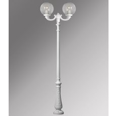 Светильник для уличного освещения с пластиковыми плафонами прозрачного цвета Fumagalli G30.202.R20.WXE27