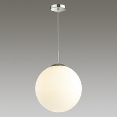 Светильник с арматурой хрома цвета, плафонами белого цвета Lumion 4543/1A
