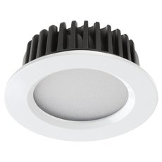 Точечный светильник с арматурой белого цвета, плафонами белого цвета Novotech 357600