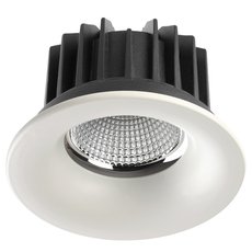 Точечный светильник с арматурой белого цвета, плафонами белого цвета Novotech 357602