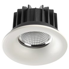 Точечный светильник с плафонами белого цвета Novotech 357603