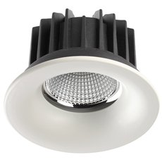 Точечный светильник с арматурой белого цвета, металлическими плафонами Novotech 357604