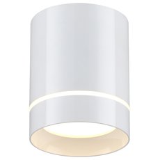 Точечный светильник с арматурой белого цвета, металлическими плафонами Novotech 357684