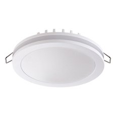 Точечный светильник с арматурой белого цвета, плафонами белого цвета Novotech 357963
