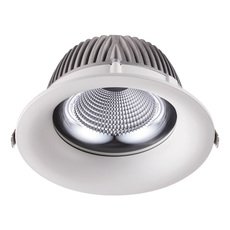 Точечный светильник с арматурой белого цвета, металлическими плафонами Novotech 358026