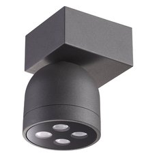 Светильник для уличного освещения с арматурой чёрного цвета, металлическими плафонами Novotech 358113