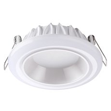 Точечный светильник с арматурой белого цвета, плафонами белого цвета Novotech 358279