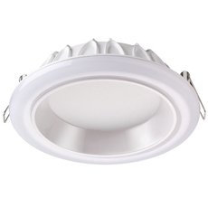 Точечный светильник с арматурой белого цвета, плафонами белого цвета Novotech 358280