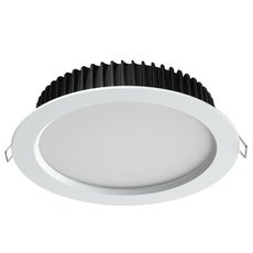 Точечный светильник с арматурой белого цвета Novotech 358304