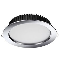 Точечный светильник с арматурой хрома цвета Novotech 358305