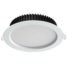 Точечный светильник с арматурой белого цвета, плафонами белого цвета Novotech 358306
