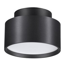 Точечный светильник с арматурой чёрного цвета Novotech 358354