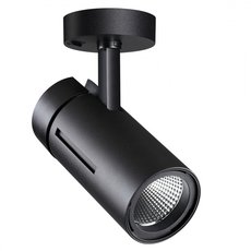 Точечный светильник с арматурой чёрного цвета Novotech 358597
