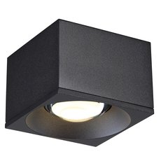 Точечный светильник с арматурой чёрного цвета Novotech 358654