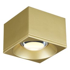 Точечный светильник с арматурой золотого цвета, металлическими плафонами Novotech 358670